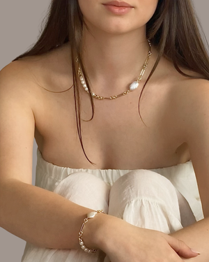 Emily Freshwater Pearl Necklace
