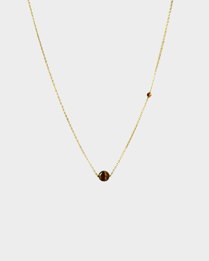 Iris Tiger Eye Pendant Necklace