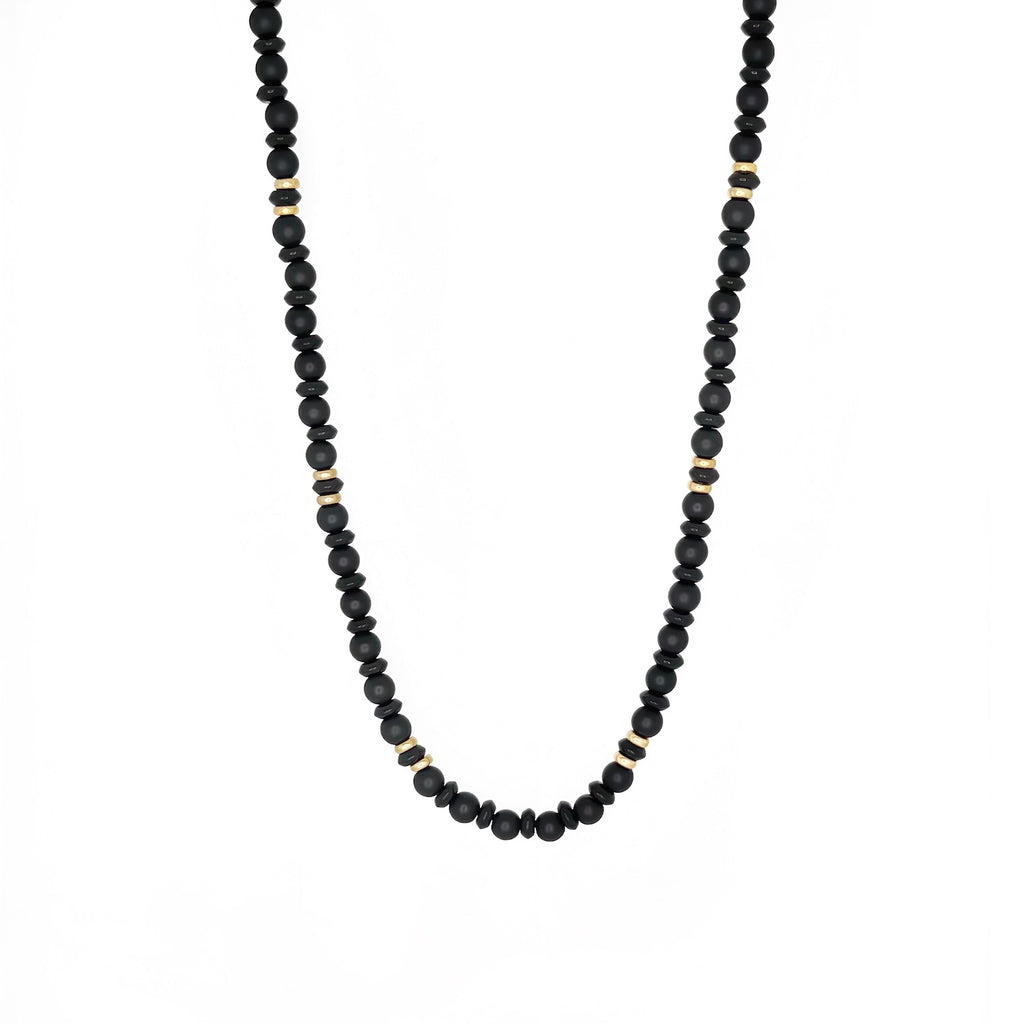 Helena Onyx Gemstone Necklace - CVLCHA