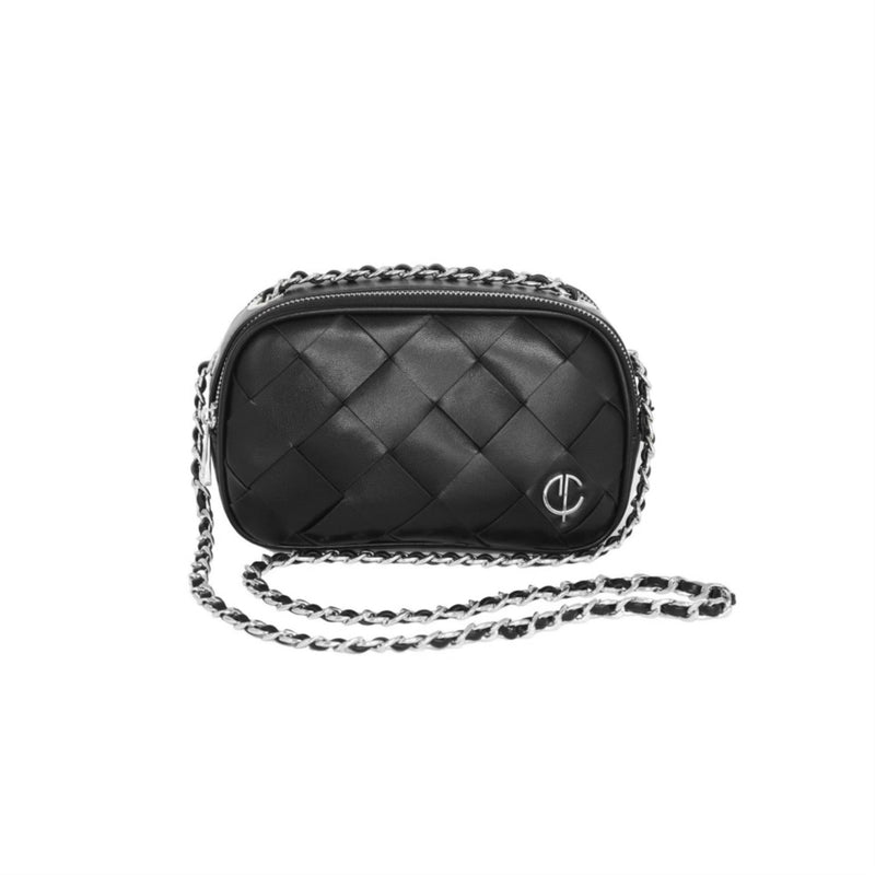 Black Runway Camera Crossbody Bag