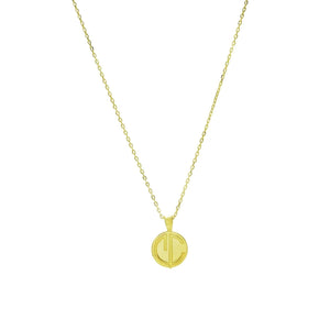 Cvlcha Coin Necklace 12mm - Gold - CVLCHA