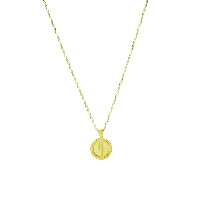 Cvlcha Coin Necklace 12mm - Gold - CVLCHA