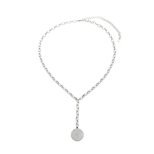 Sunday Keeper Necklace - Silver - CVLCHA