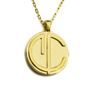 Cvlcha Coin Necklace 18mm - Gold - CVLCHA