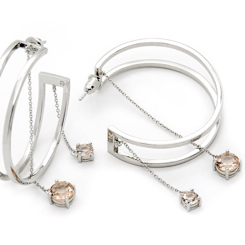 Classic Beauty Earrings - Silver - CVLCHA