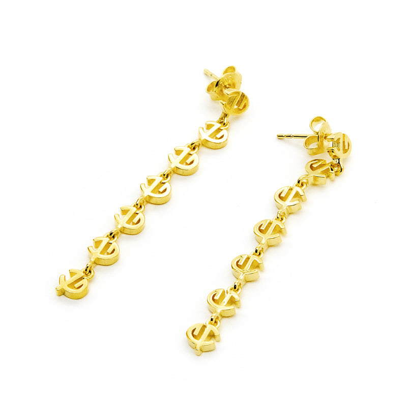 Cvlcha Drop Earrings- Gold - CVLCHA