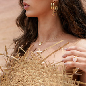 Cvlcha Coin Necklace 12mm - Gold - CVLCHA