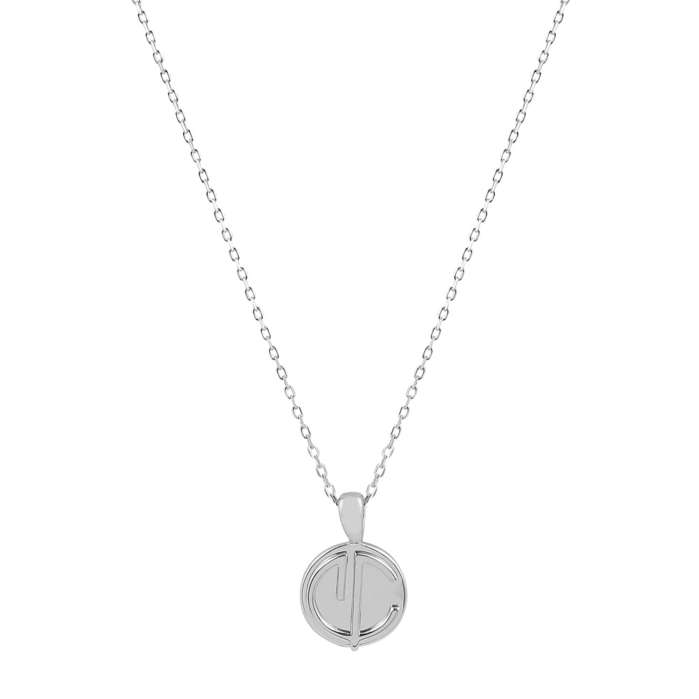 Cvlcha Coin Necklace 12mm - Silver - CVLCHA