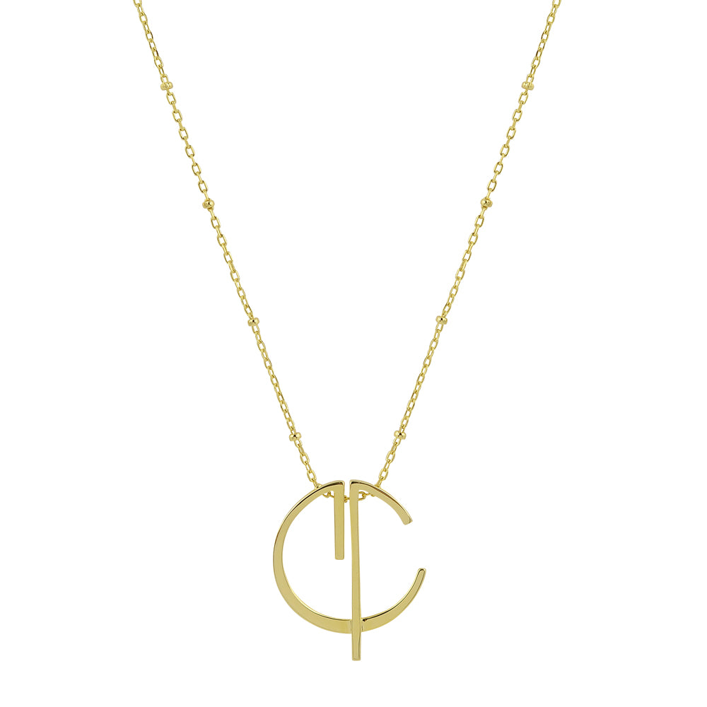 Cvlcha Hollow Necklace - Gold - CVLCHA