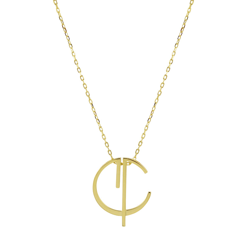 Cvlcha Hollow Necklace - Gold - CVLCHA