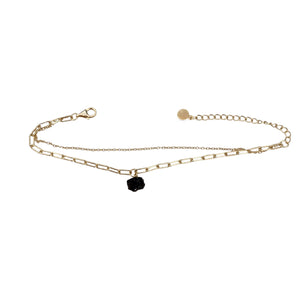 Raw Tourmaline Crystal Bracelet - CVLCHA