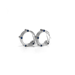 ADIRA Crystal Point Hoop Earring - CVLCHA