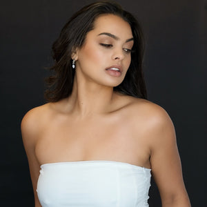CVLCHA  Moonstone Hoop Earrings - CVLCHA