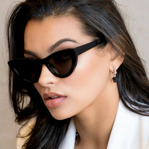 CVLCHA Black Onyx Hoop Earrings - CVLCHA