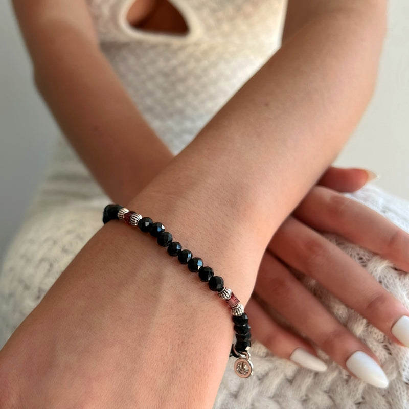July Beaded Birthstone Bracelet - CVLCHA