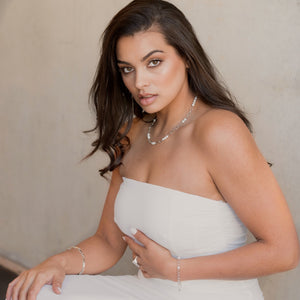 Valentina Moonstone Silver Bracelet - CVLCHA