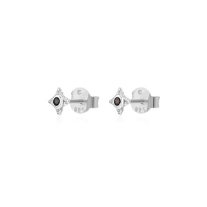 The Onyx Star Stud Earrings - CVLCHA