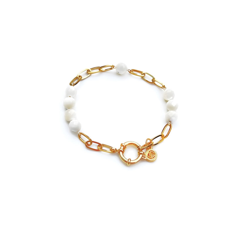 Valentina Moonstone Gold Bracelet - CVLCHA