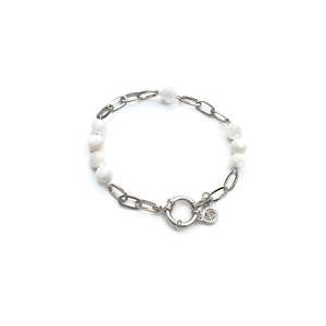 Valentina Moonstone Silver Bracelet - CVLCHA