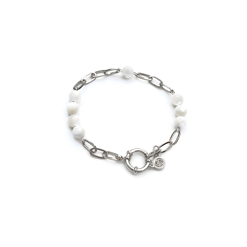 Valentina Moonstone Silver Bracelet - CVLCHA