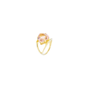 MIA Trillion Cut Statement Ring – Gold - CVLCHA