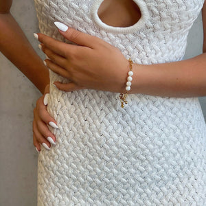 Valentina Moonstone Gold Bracelet - CVLCHA