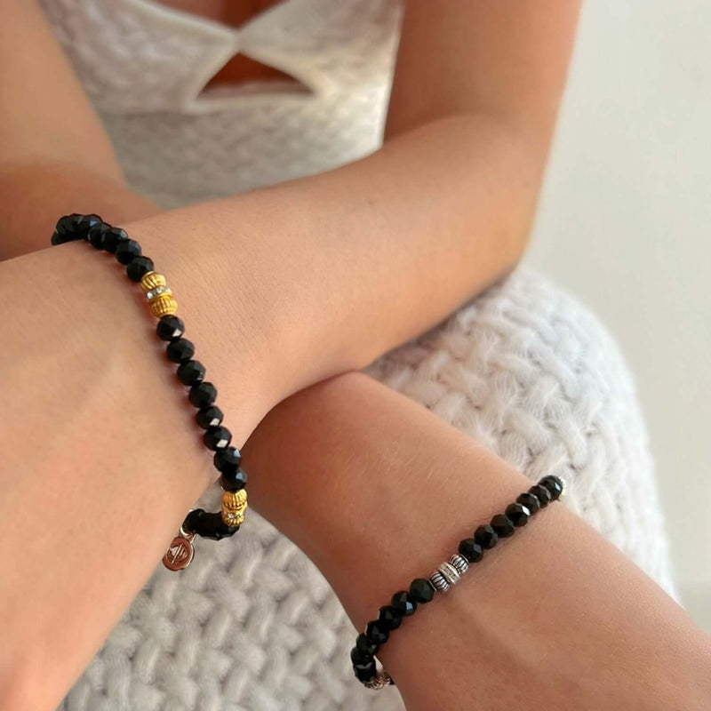 April  Beaded Birthstone Bracelet - CVLCHA