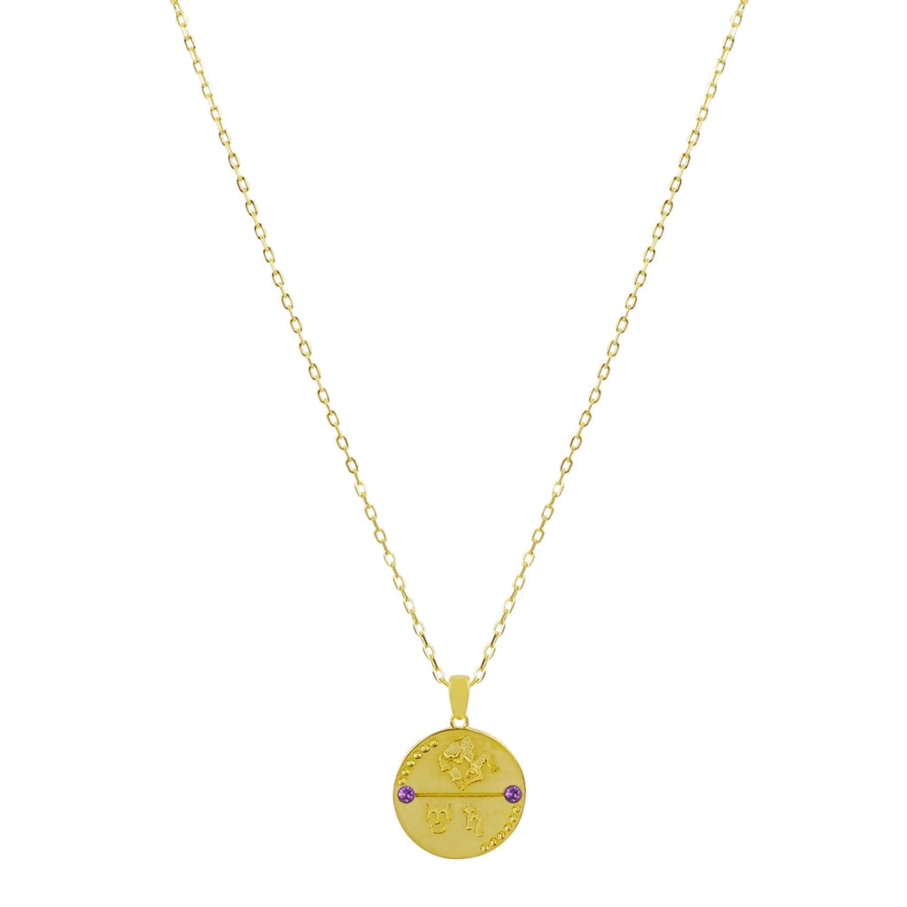 Aquarius Zodiac Necklace - CVLCHA